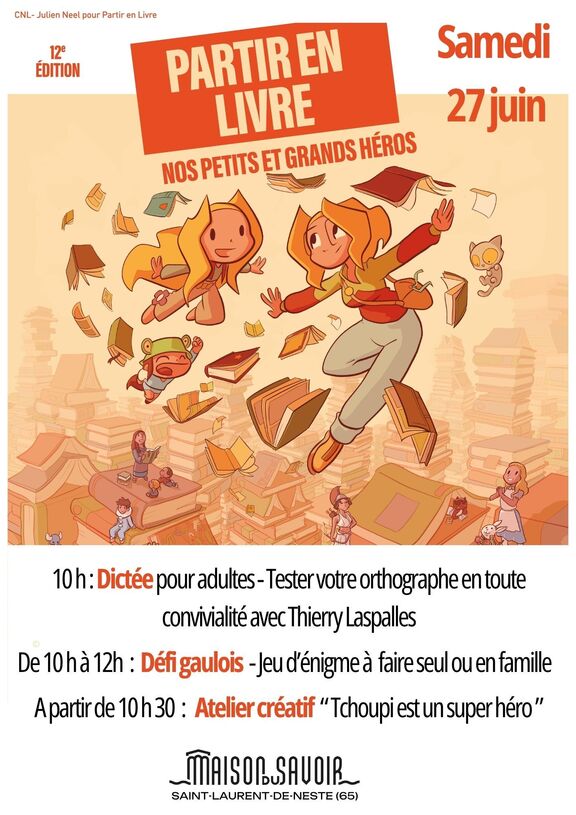 Partir en livre