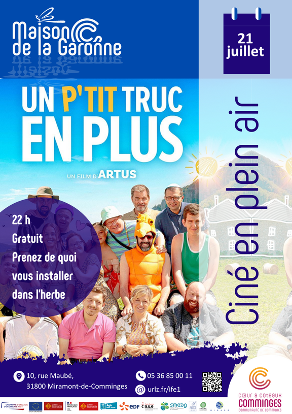 Séance de ciné en plein air: Un ptit truc en plus