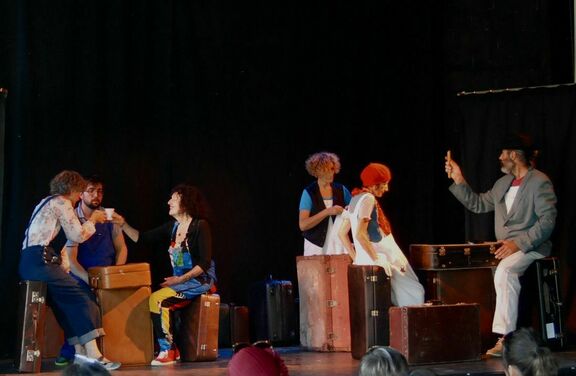 La troupe de l’Arcal en action.Photo JC.D