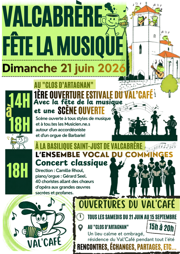 FÊTE DE LA MUSIQUE AU VAL CAFE