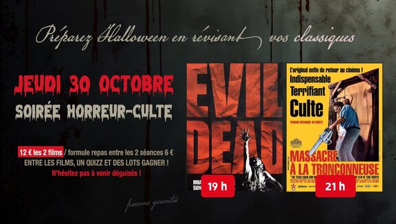 SOIRÉE HORREUR // CULTE