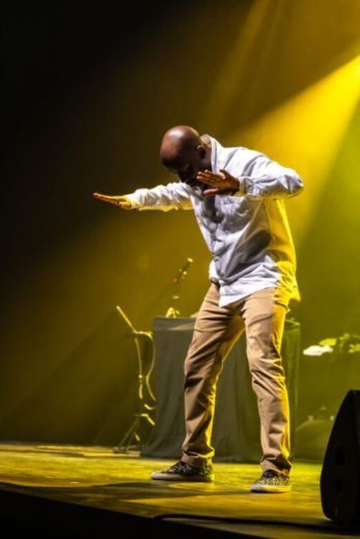 Frankenstein dansé au théâtre./Morgan Clément